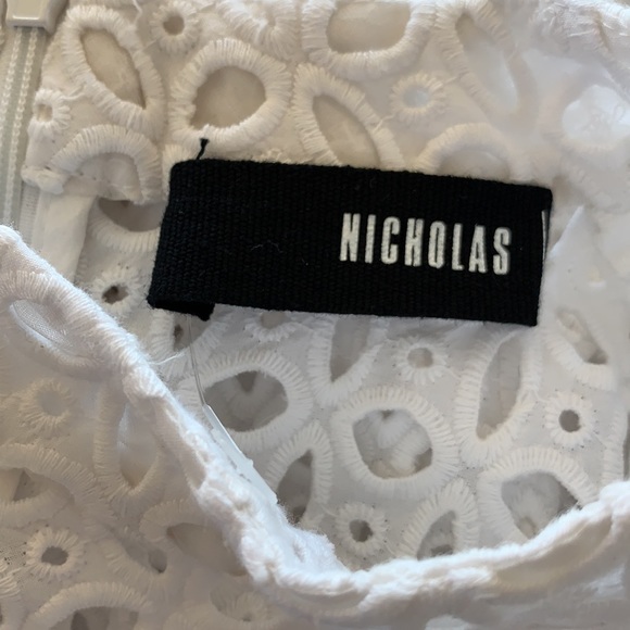 NICHOLAS Mock Neck Sleeveless Pencil Dress - Picture 3 of 14